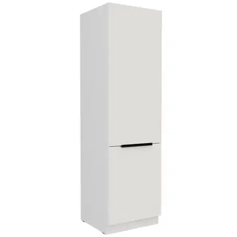 Kuchynské skrinky stojace Kuchynská skrinka Aria-Wh/Wh Anti Fingerprint 60lo-210 2f