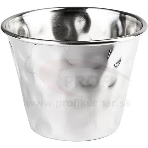 Miniatúry na servírovanie  Misky mini dip 5,7cm – s tepaným kladivovým efektom