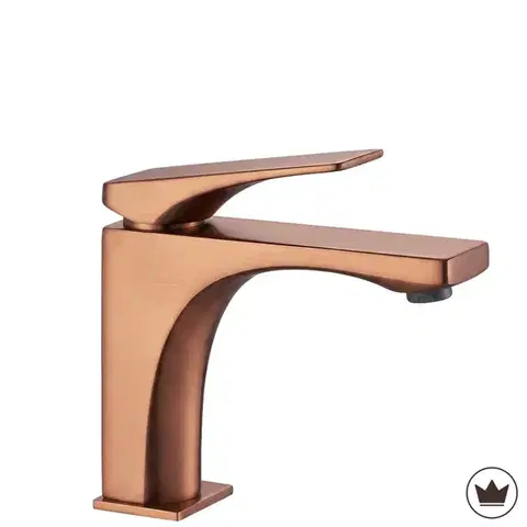 Kúpeľňové batérie REA - Umývadlová batéria PREMIUM Joe Brush Copper low REA-B8936