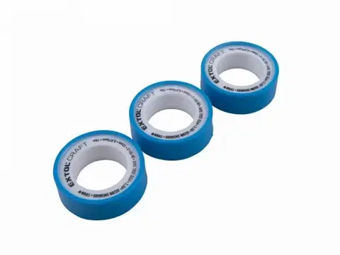 Potravinárske fólie EXTOL CRAFT Pásky teflonové 3ks, 12mmx6m,hr. 0,075mm