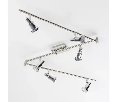 Svietidlá  LED bodové svietidlo 6xGU10/5W/230V lesklý chróm 9A21929