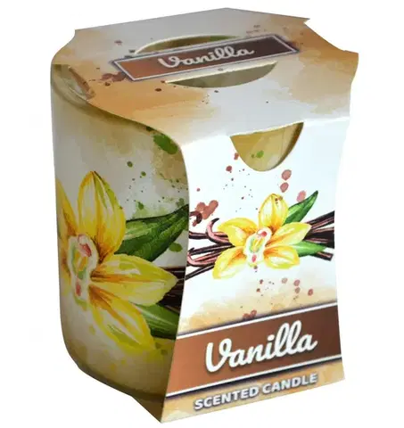 Sviečky ADMIT - Sviečka v skle Vanilla