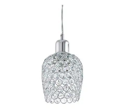 Svietidlá Eglo 94896 - Krištáľový luster BONARES 1 1xE27/60W/230V 94896