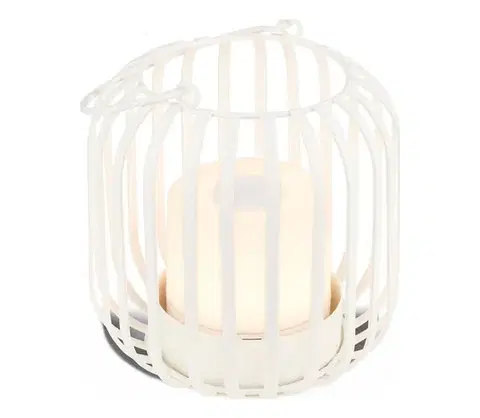 Lampy Brilo - LED Stmievateľná nabíjacia stolná lampa LED/2W/5V IP44 biela 7479016