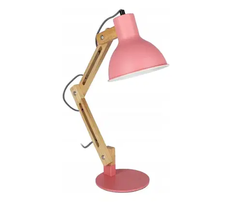 Lampy SmartLED Stolná lampa 1xE27/40W/230V ružová 7885