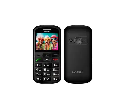 Predlžovacie káble Evolveo - EasyPhone XS mobilný telefón pre seniorov čierna EP-570-XS-BK