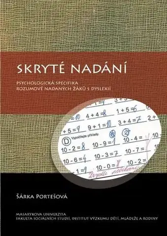 Pre vysoké školy Skryté nadání - Šárka Portešová
