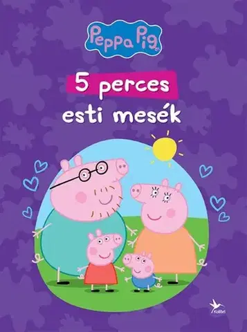 Rozprávky pre malé deti Peppa malac: 5 perces esti mesék