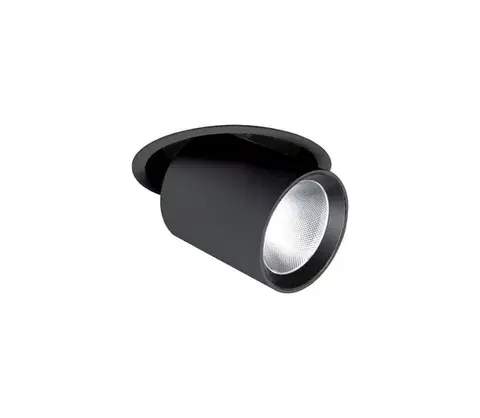 Svietidlá Ideal Lux - LED zapustené bodové svietidlo NOVA LED/30W/230V CRI90 pr. 15,4 cm čierne 267944