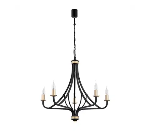 Svietidlá Argon 2171 - Luster na reťazi LORENZO 5xE14/7W/230V 2171