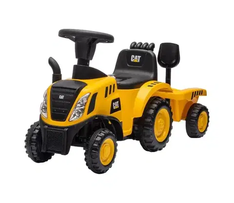Odrážadlá Buddy Toys Odrážadlo traktor CAT 2xAA žltá/čierna 57002787