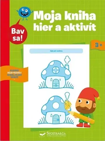 Pre deti a mládež - ostatné Moja kniha hier a aktivít 3+
