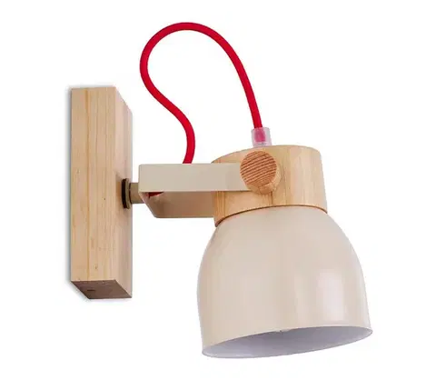 Svietidlá  Nástenné bodové svietidlo VIANA 1xE27/60W/230V 40002-cl490-pla000-cp000