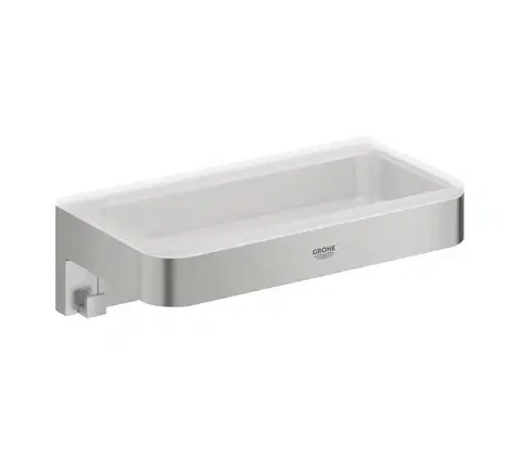 Svietidlá GROHE 41107DC0 - Sprchová polička START CUBE 200 mm nerezová oceľ 41107DC0
