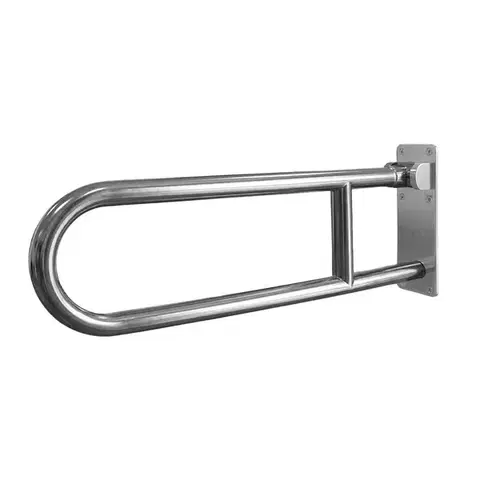 Držadlá k vani Mereo Madlo sklopné, nerez, 80 cm KD9060