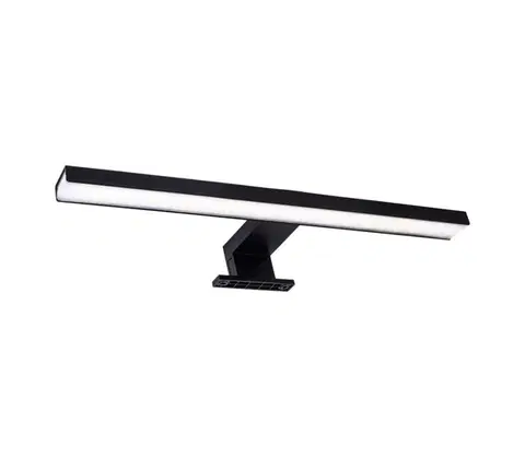 Svietidlá  LED Kúpeľňové osvetlenie zrkadla SAMOS LED/8W/230V 4000K 40 cm IP44 čierna 328588