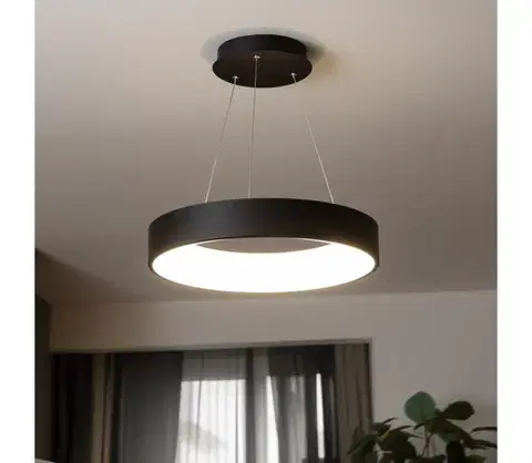 Svietidlá BRILAGI - LED Stmievateľný luster na lankách FALCON LED/80W/230V 3000-6500K + DO BRKL02R-80W/LED-CR