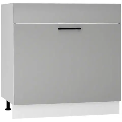 Kuchynské skrinky stojace Kuchynská skrinka Max D80zl S/1 Zasl Granit