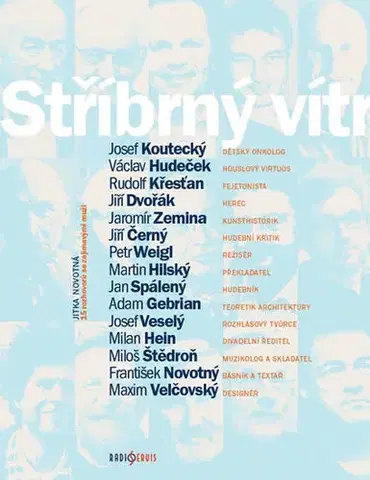 Fejtóny, rozhovory, reportáže Stříbrný vítr - Jitka Novotná