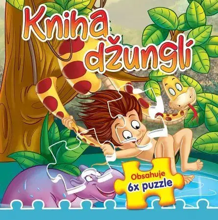 Leporelá, krabičky, puzzle knihy Kniha džunglí, 2.vydanie