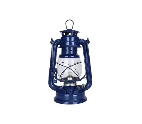 Lampy BRILAGI - Petrolejová lampa LANTERN 24,5 cm modrá PTUR24