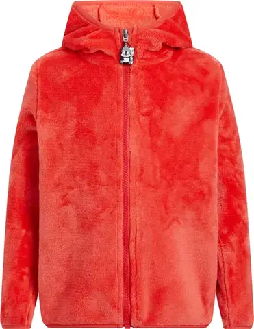 Svetre / Mikiny McKinley Teddy Hooded Fleece Jacket Kids Veľkosť: 92