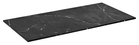 Kúpeľňový nábytok SAPHO - SKARA Rockstone Platte 91,2x1,2x46cm, black attica CG026-0598