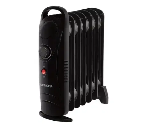 Predlžovacie káble Sencor - Olejový radiátor s 7 rebrami 700W/230V čierna 41005432