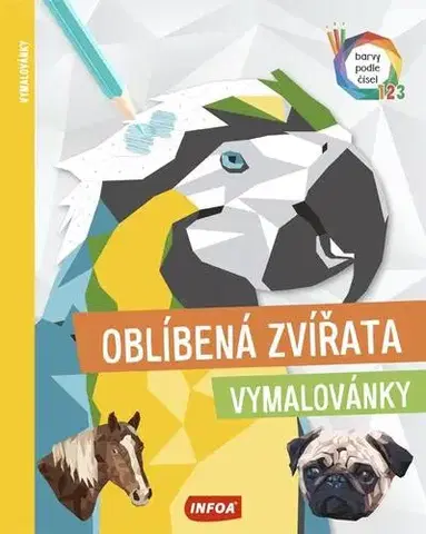 Maľovanky pre dospelých Vymalovánky - Oblíbená zvířata