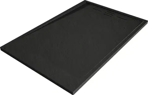 Vane MEXEN - Amon obdĺžniková sprchová vanička SMC 100 x 80, čierna 4F708010