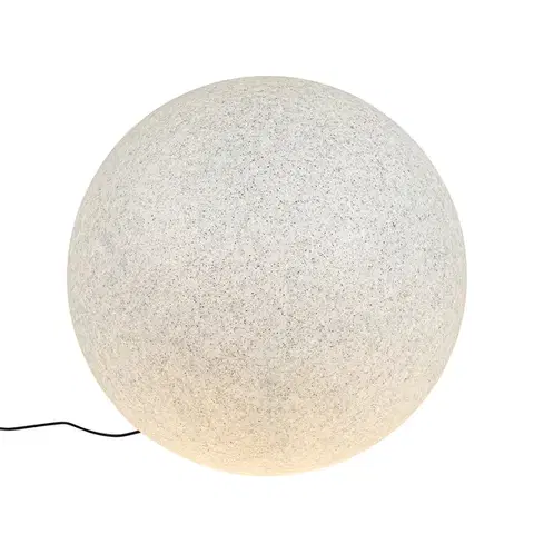 Vonkajšie stojanové svietidlá Moderná vonkajšia lampa sivá 77 cm IP65 - Nura