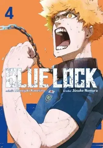 Manga Blue Lock 4 - Muneyuki Kaneshiro,Yusuke Nomura,Anna Křivánková
