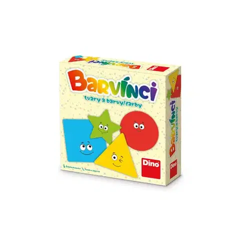 Cestovné hry Dino Toys Cestovná hra Tvary a farby