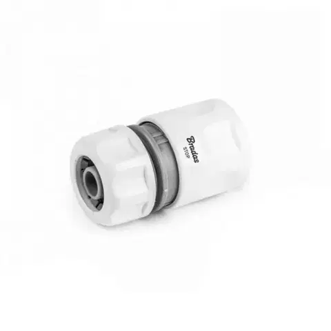 Kompostéry Kinekus Rýchlospojka WL+STOP na hadicu 1/2"-5/8" biela