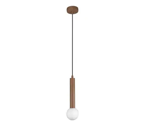 Svietidlá  PND-33574-1-WD - Závesné svietidlo na lanku FILANO 1xG9/5W/230V hnedá PND-33574-1-WD