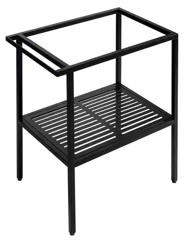 Kúpeľňový nábytok SAPHO - ARYA podstavec pod umývadlo 680x850x450, čierna AR065-M1
