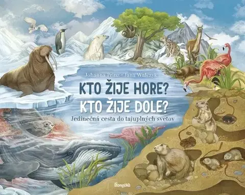 Príroda Kto žije hore? Kto žije dole? - Johanna Prinz,Jana Walczyk,Madaléna Rusiňáková