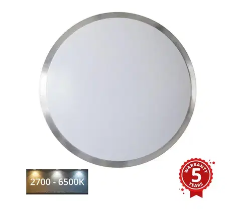LED osvetlenie APLED - LED Stropné svietidlo so senzorom LENS PP TRICOLOR LED/18W/230V 1210lm 133-0042