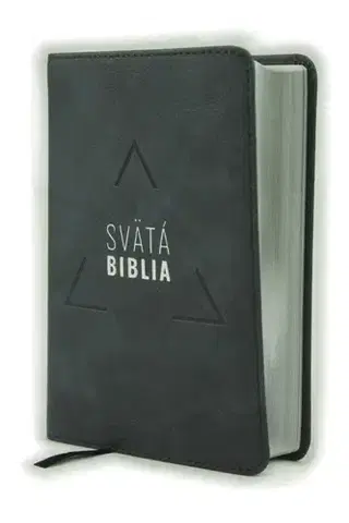 Biblie, biblistika Biblia, Roháčkov preklad, 2020, vreckový formát, tmavosivá