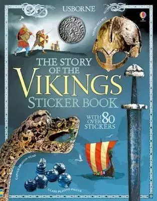 Encyklopédie pre deti a mládež - ostatné The Story of the Vikings Sticker Book - Megan Cullis