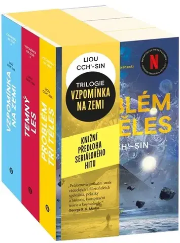 Sci-fi a fantasy Vzpomínka na Zemi (komplet 1-3) - Liou Cch´-Sin