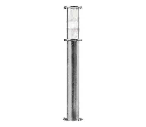 Záhradné lampy Nordlux - Vonkajšie svietidlo LINTON 1xE27/15W/230V IP54 strieborné 80 cm 2218308031