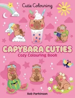 Pre deti a mládež - ostatné Capybara Cuties: Colouring Book - Rob Parkinson