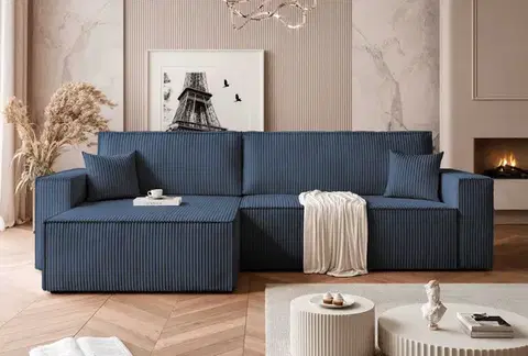 Rohové sedacie súpravy Elvisia Rozkladacia sedacia súprava PARIS XL | univerzálna Farba: Poso 05