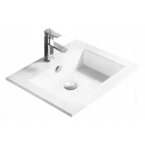 Sanitárna keramika MEXEN - Salma umývadlo zapustené 54 x 47 cm biela 25395400
