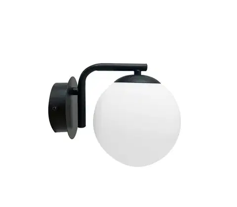 Svietidlá  Nástenná lampa AMADEO 1xE14/40W/230V čierna 21-35448