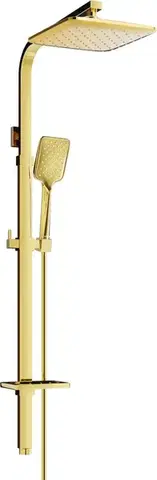Kúpeľňové batérie MEXEN/S MEXEN/S - Q62 sprchový set zlatá 798626295-50