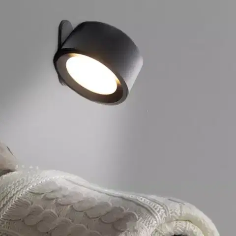 Lampy do obývačky Lampa s klipom  CLIPSPOT 47003 čierna K1