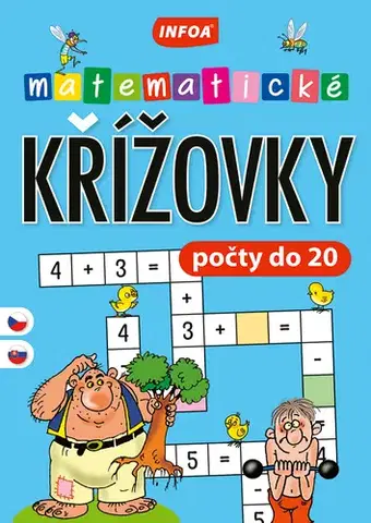 Príprava do školy, pracovné zošity Matematické křížovky/ krížovky - počty do 20 (CZ/SK vydanie)