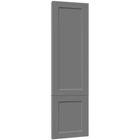 Kuchynské skrinky Čelo skrinky Luxeo F15-D40SPWN rám dark grey